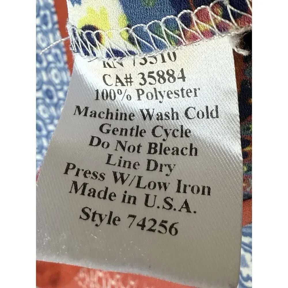 Uncle Frank Anthropologie Boho Tunic Geo Floral Dress Size M Multicolor Beach​ - Picture 4 of 6